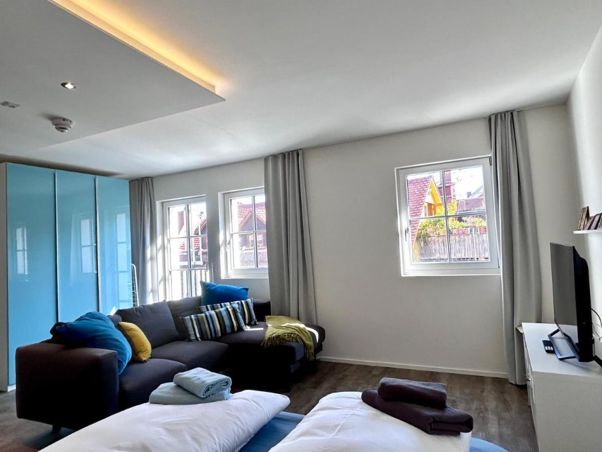 Ferienwohnung Fumi - Maisonette Im Sanierten Altbau Mit Grosser Dachterrasse Und Blick Ueber Die Insel New Translation Exteriér fotografie