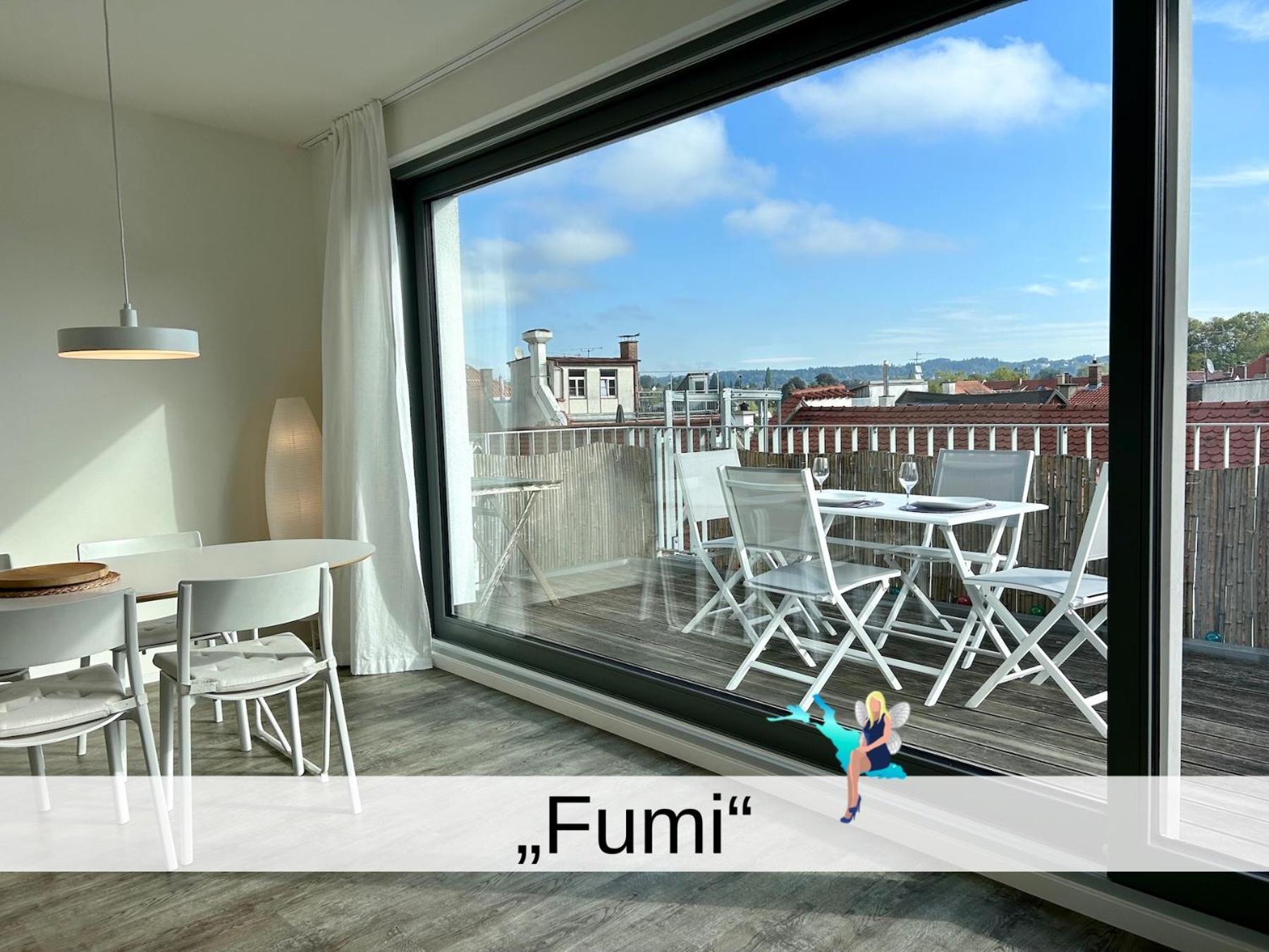 Ferienwohnung Fumi - Maisonette Im Sanierten Altbau Mit Grosser Dachterrasse Und Blick Ueber Die Insel New Translation Exteriér fotografie